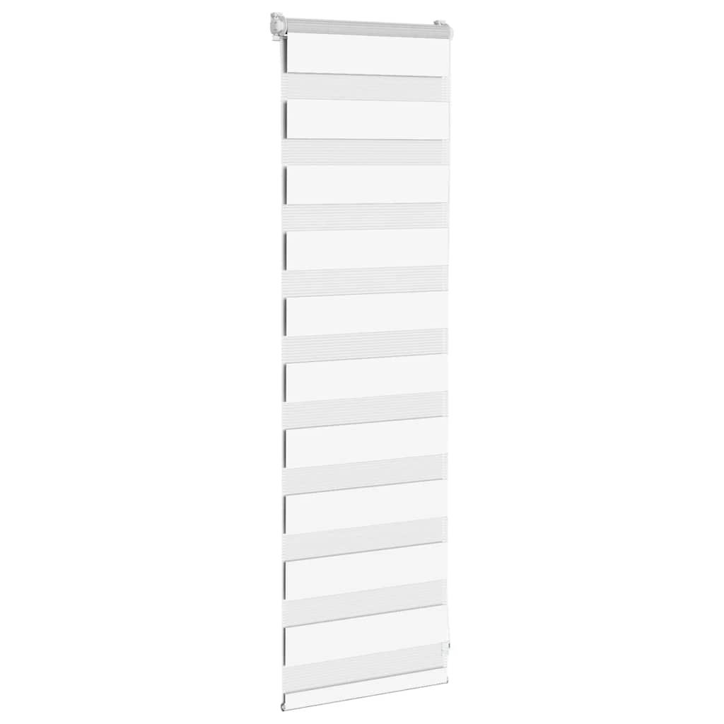 VidaXL store enrouleur zèbre 40x100 cm largeur de tissu 35,9 cm marbre beige