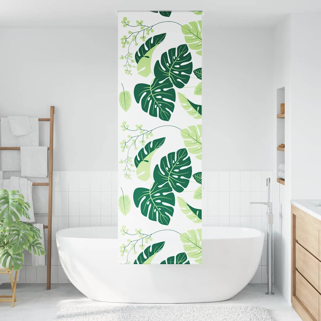 Store enrouleur de douche Vidaxx 80x240 cm, largeur du tissu 76 cm