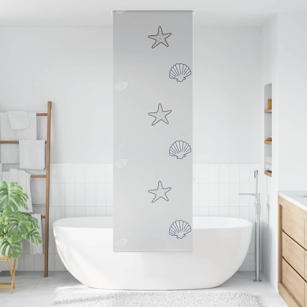 Store enrouleur de douche Vidaxx 70x240 cm, largeur du tissu 66 cm