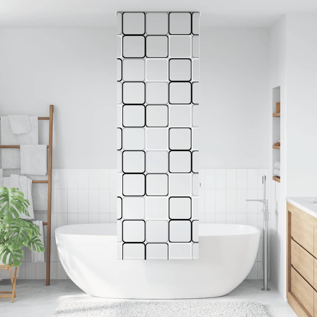 Store enrouleur de douche Vidaxx 60x240 cm, largeur du tissu 56 cm