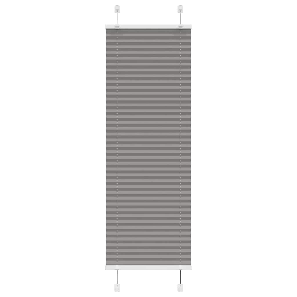 Vidaxx store enrouleur plissé 45x100 cm largeur de tissu 44,4 cm anthracite