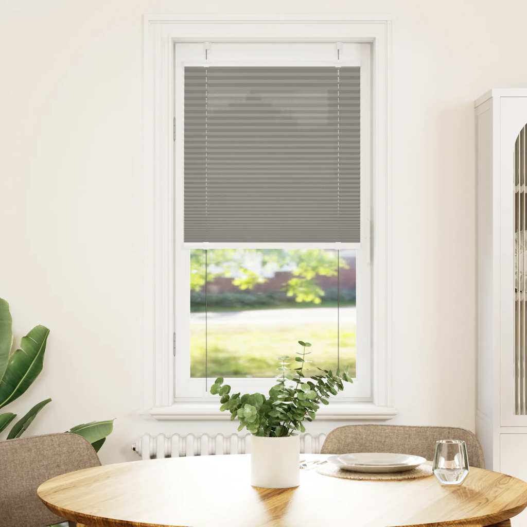 Vidaxx store enrouleur plissé 60x100 cm largeur de tissu 59,4 cm anthracite