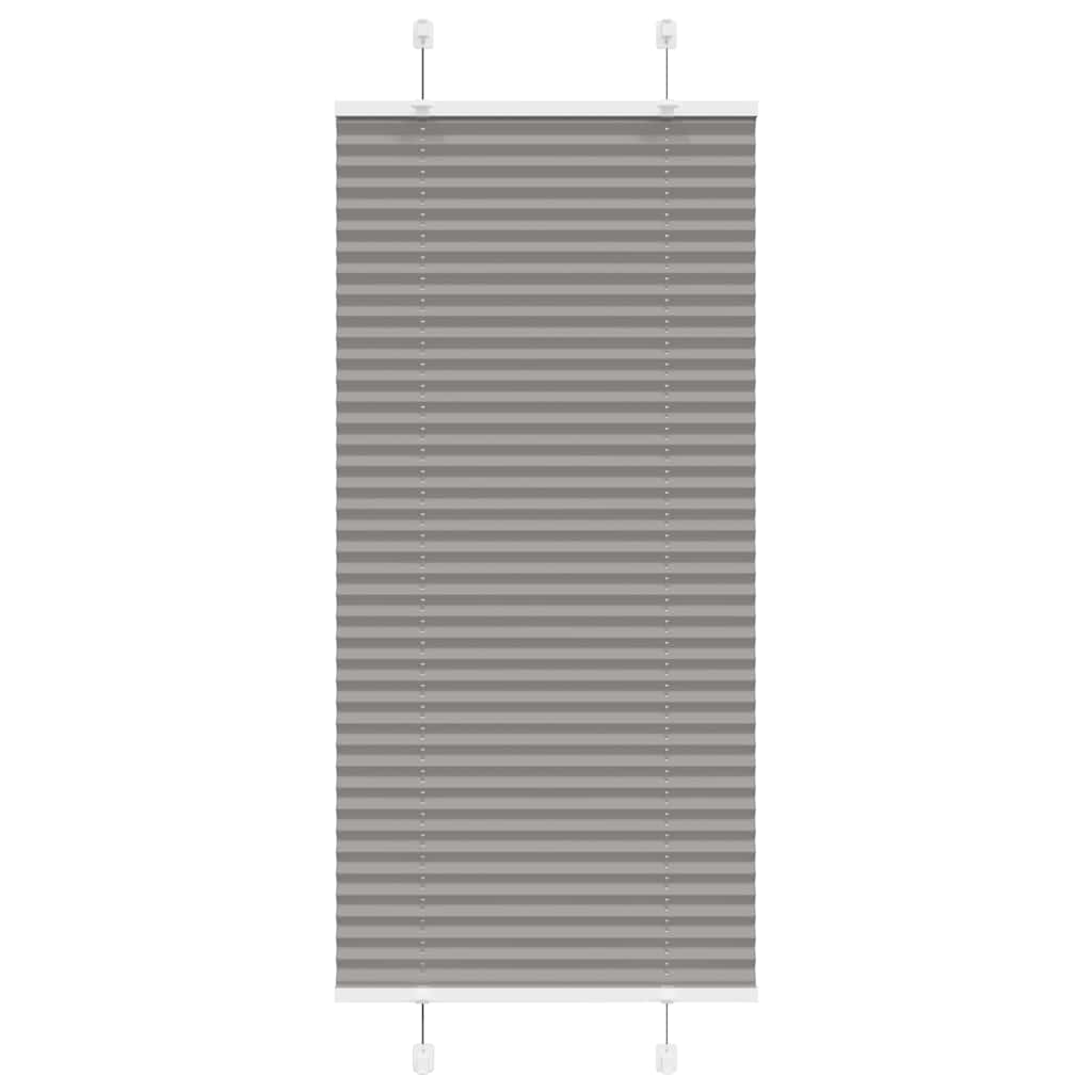 Vidaxx store enrouleur plissé 65x100 cm largeur de tissu 64,4 cm anthracite