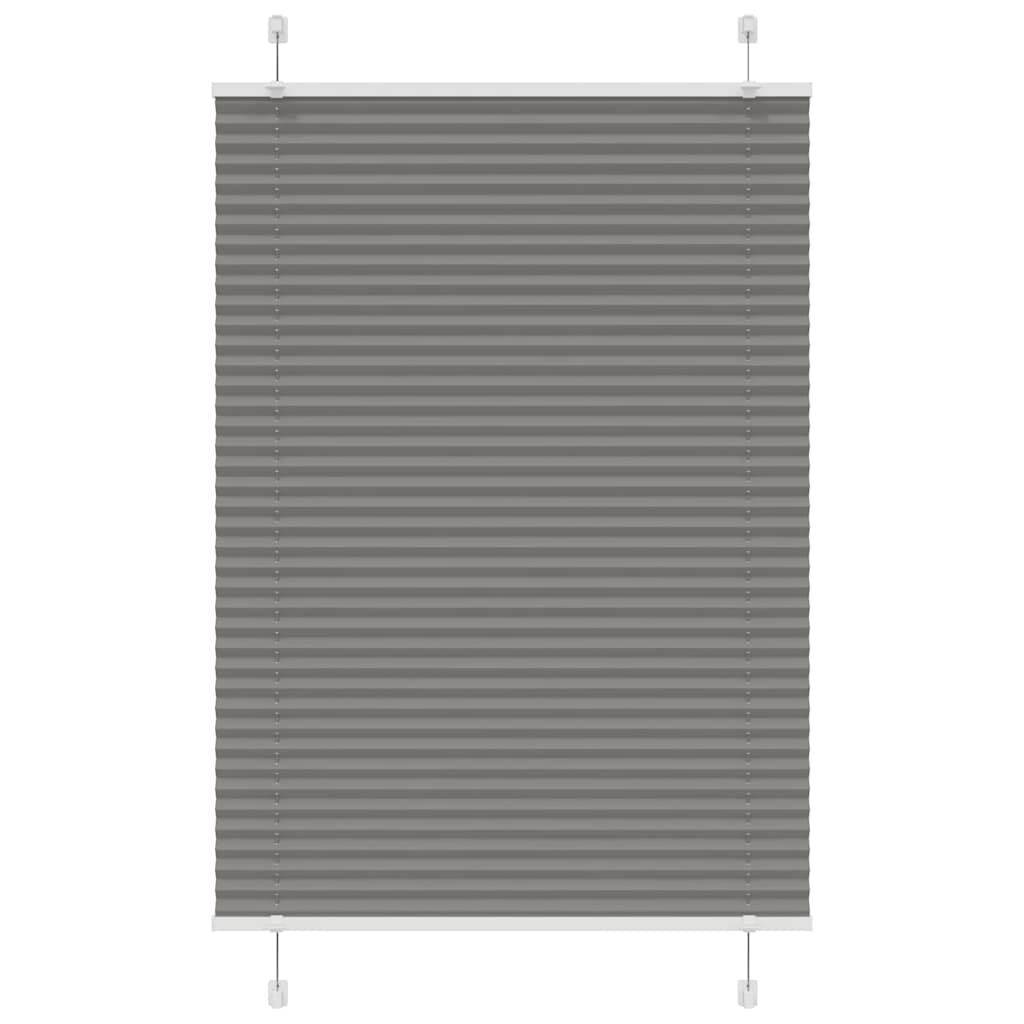 Vidaxx store enrouleur plissé 90x100 cm largeur de tissu 89,4 cm anthracite