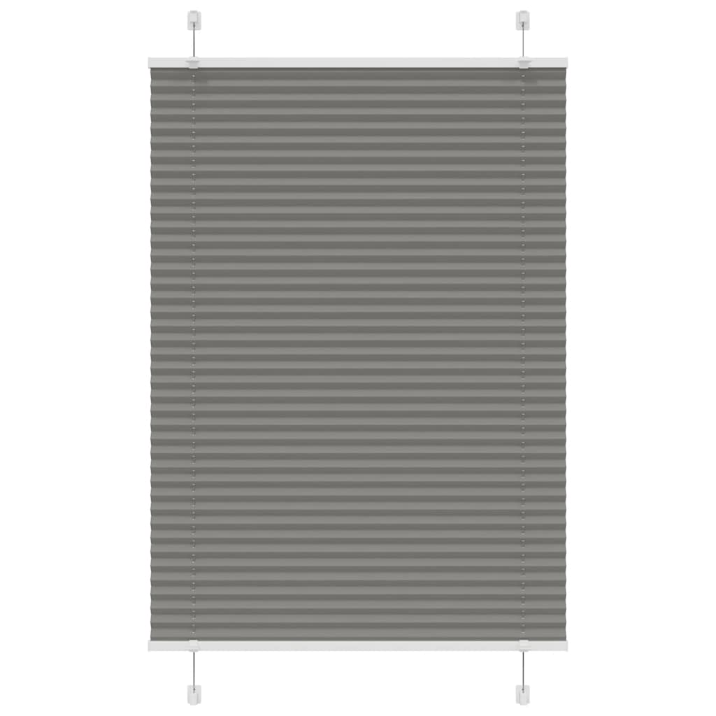 Vidaxx store enrouleur plissé 95x100 cm largeur de tissu 94,4 cm anthracite