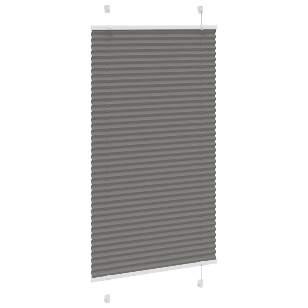 Vidaxx store enrouleur plissé 70x150 cm largeur de tissu 69,4 cm anthracite