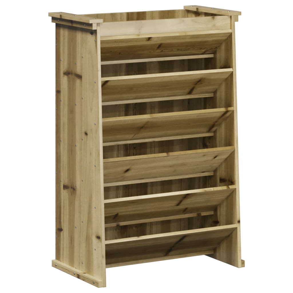 Vidaxx bac à herbes 6 couches 69x40x101,5 cm bois de pin imprégné