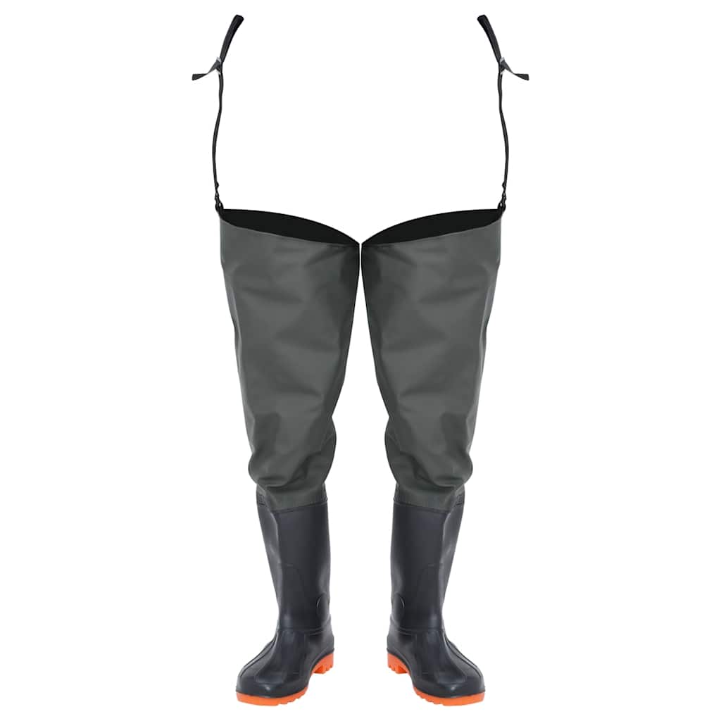 VidaXL bottes de pêche taille 39 vert foncé