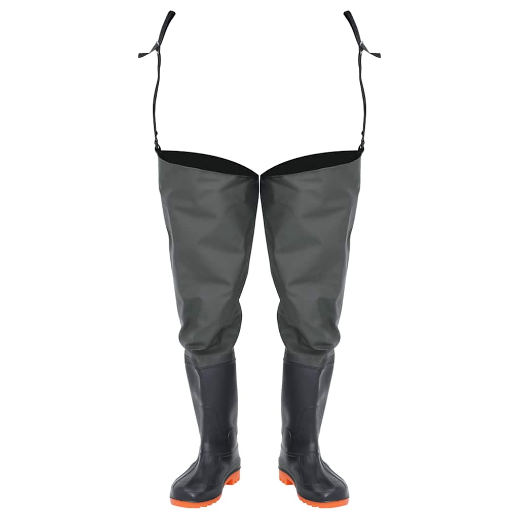 VidaXL bottes de pêche taille 40 vert foncé