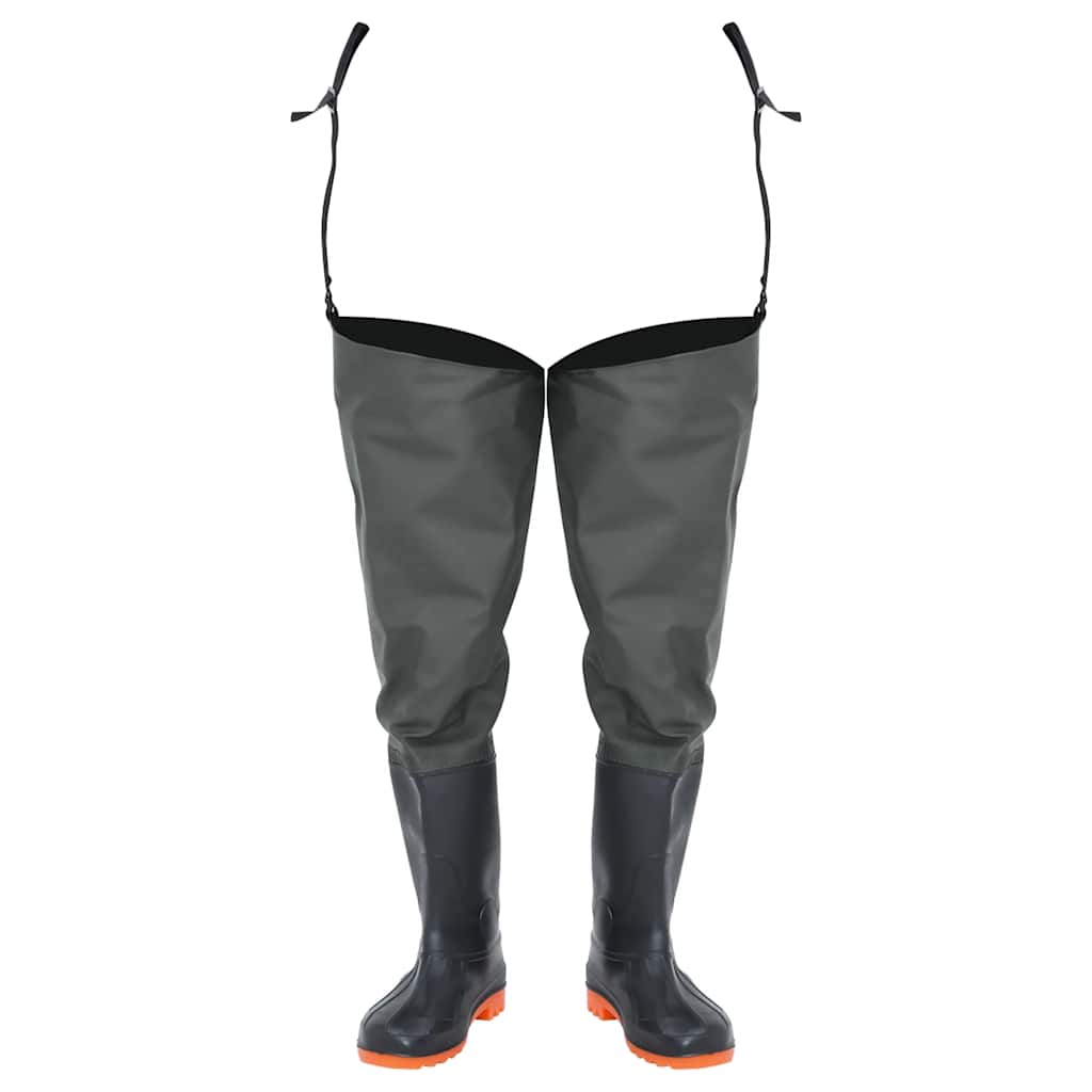 VidaXL bottes de pêche taille 42 vert foncé