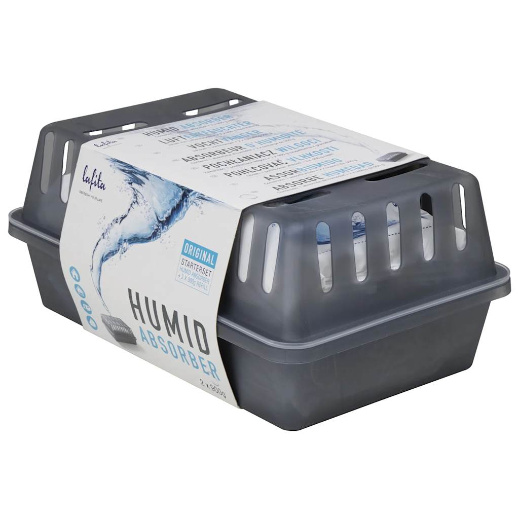 Déshumidificateurs Vidaxl avec sachets de recharge 2 pcs 900 g