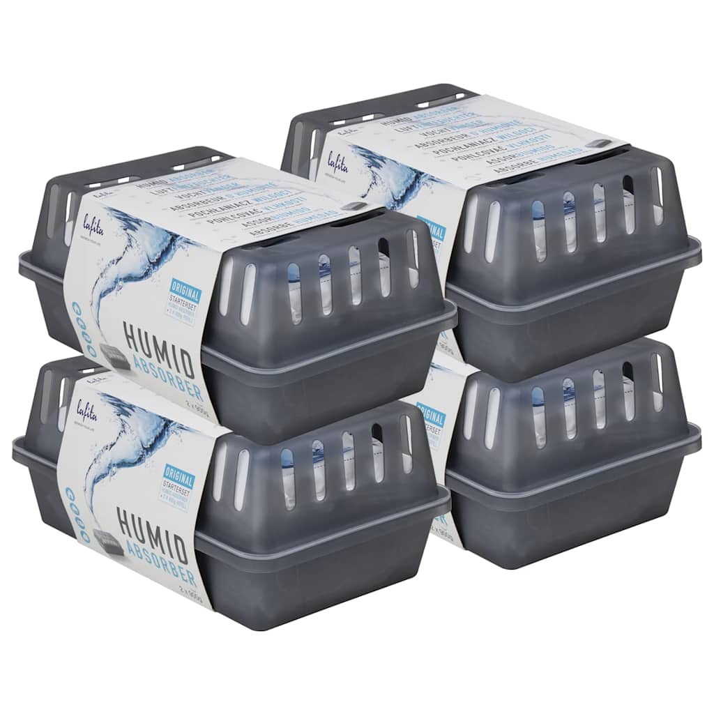 Déshumidificateurs Vidaxl avec sachets de recharge 4 pcs 900 g