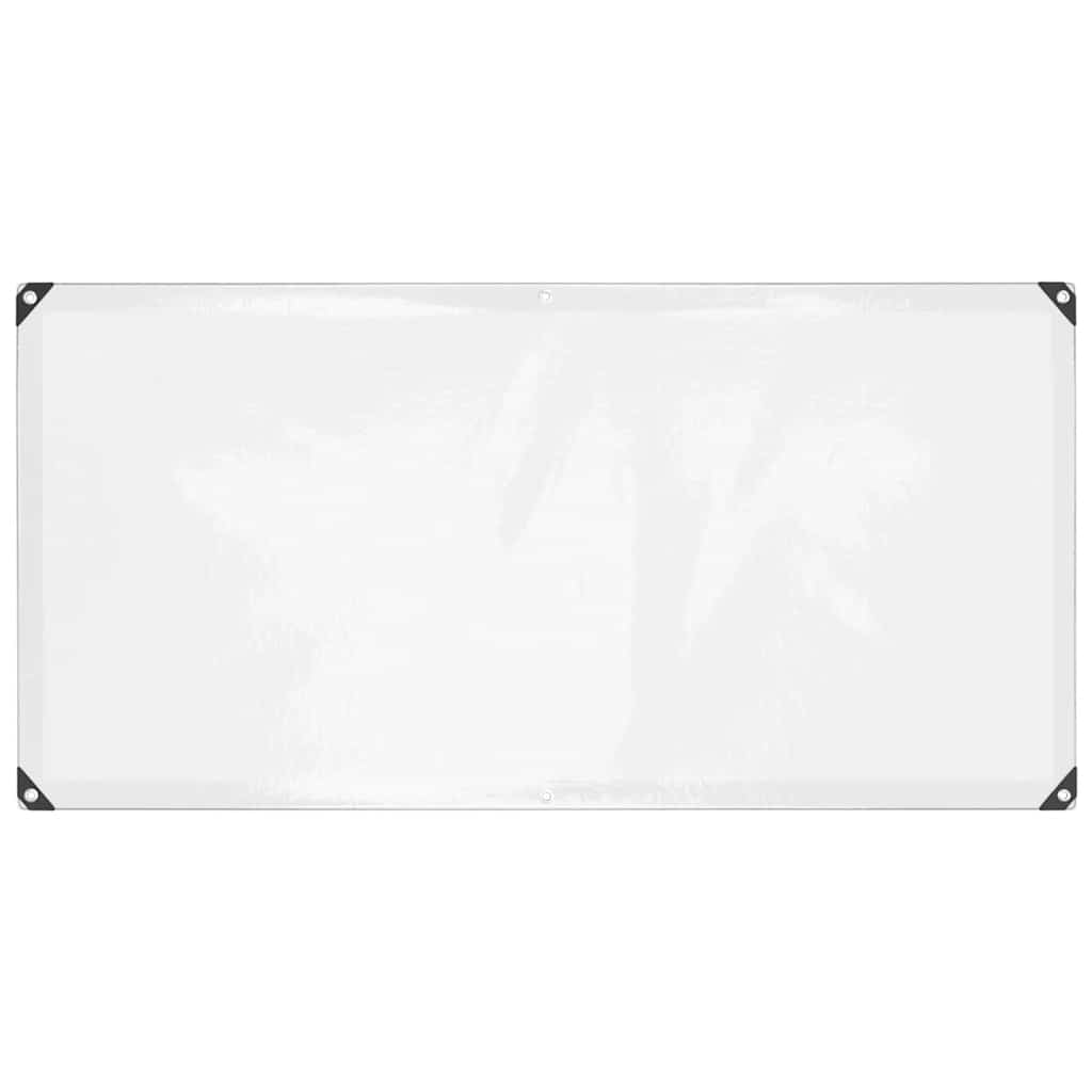Vidaxx bâche transparente avec œillets 1x2 m polyéthylène