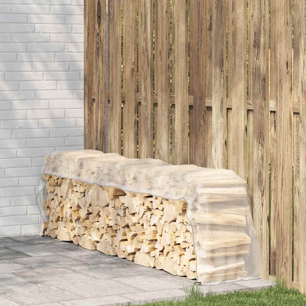 Vidaxl porte d'entrée simple avec anneaux 1x4 m polyéthylène