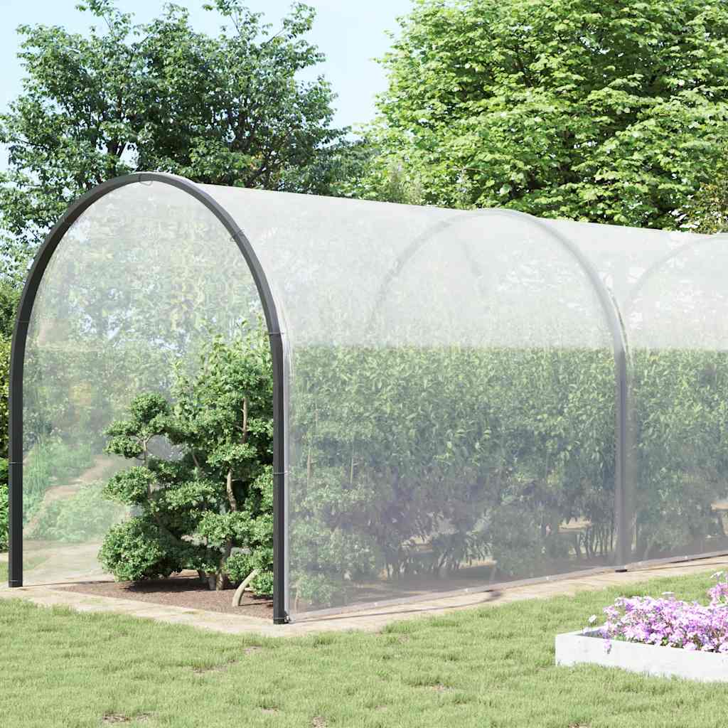 Vidaxx bâche transparente avec œillets 10x10 m polyéthylène