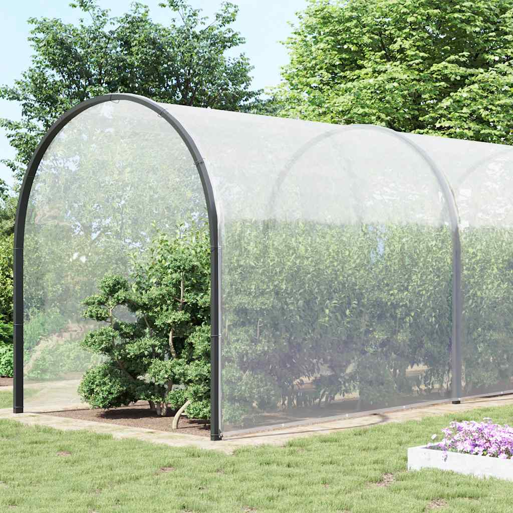 Vidaxx bâche transparente avec œillets 10x12 m polyéthylène