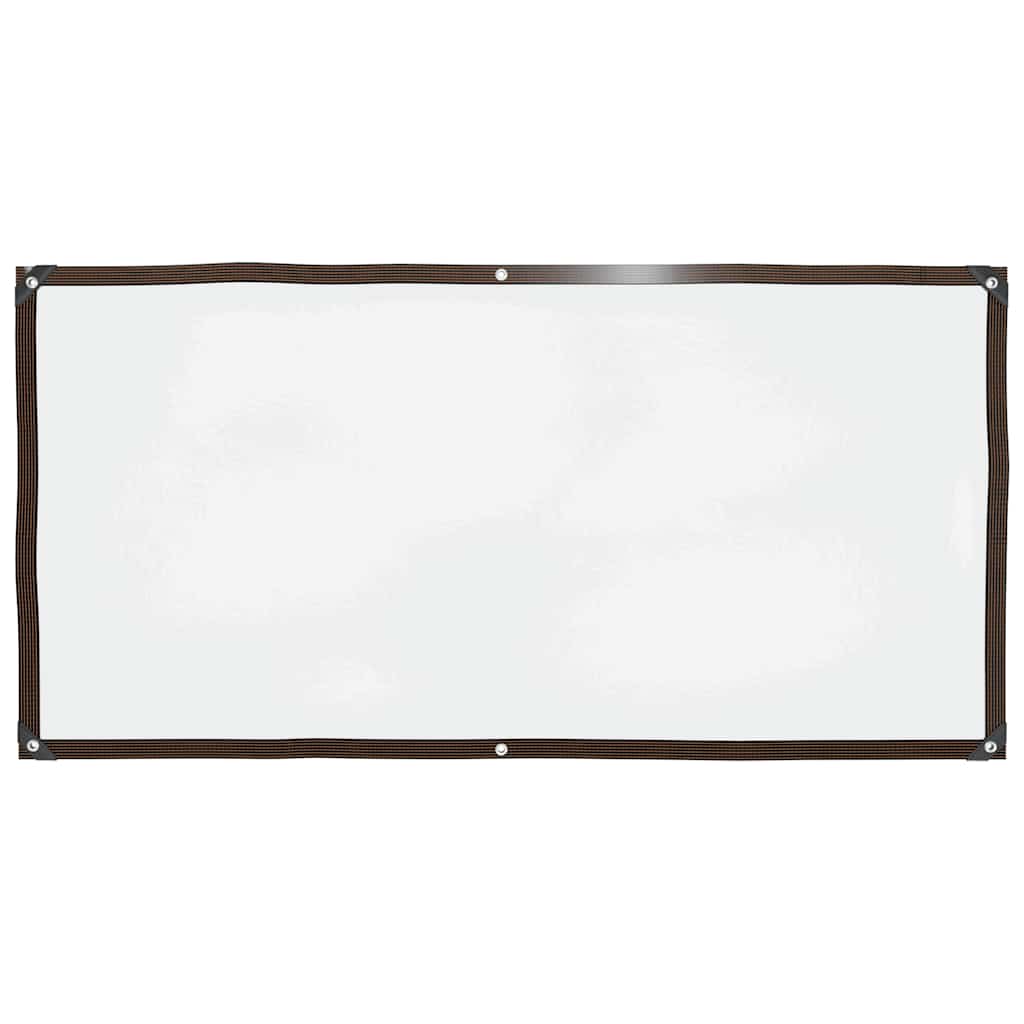 Vidaxx bâche transparente avec œillets 1x2 m polyéthylène