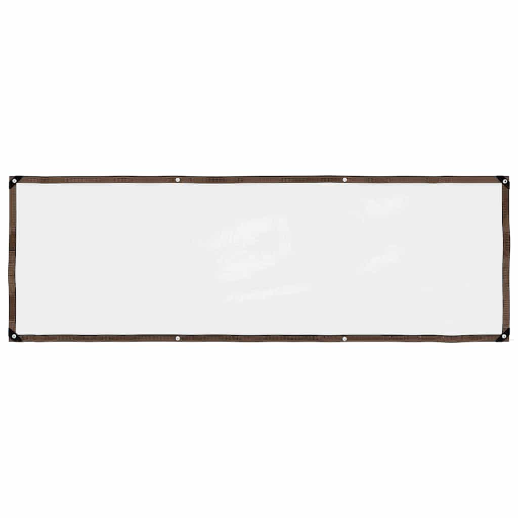 Vidaxx bâche transparente avec œillets 1x3 m polyéthylène