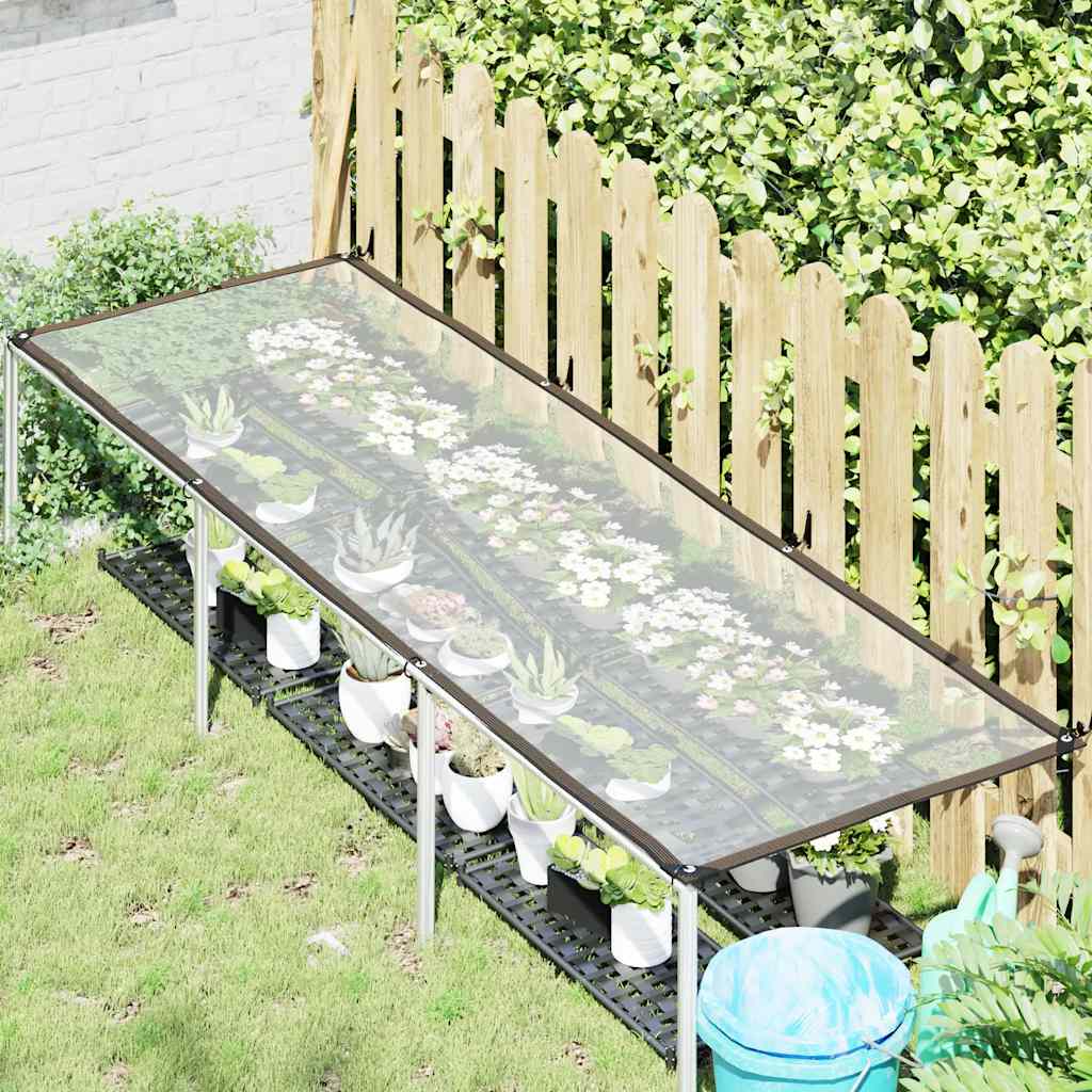 Vidaxx bâche transparente avec œillets 1x3 m polyéthylène