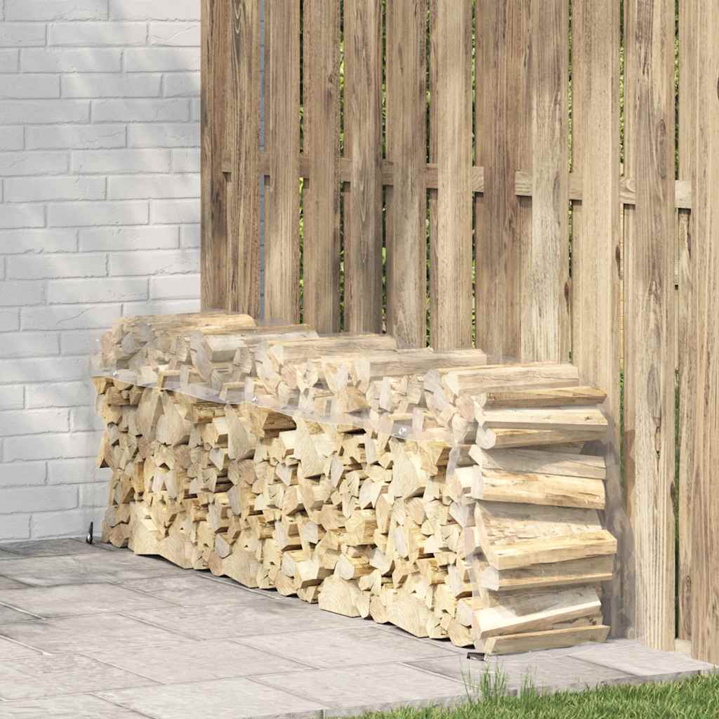 Vidaxx bâche transparente avec œillets 1x4 m PVC