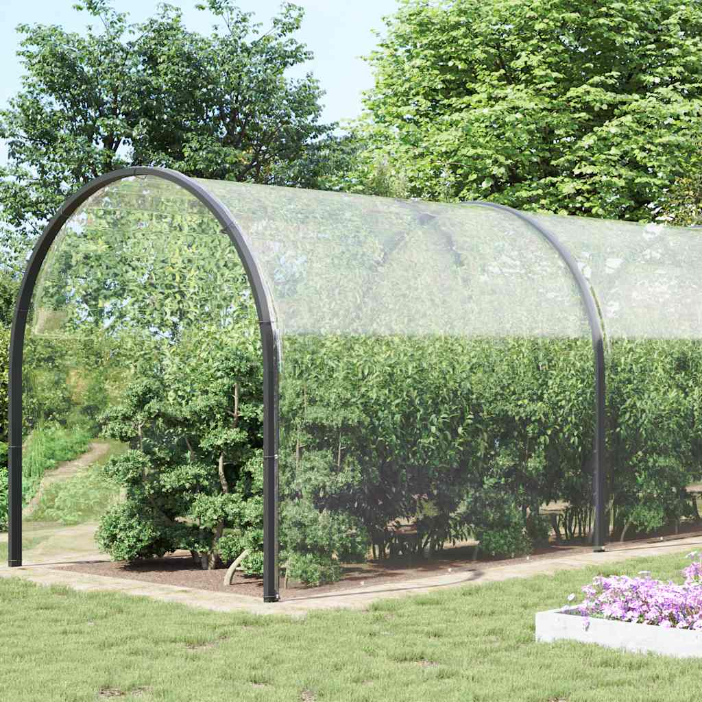 VidaXL bâche transparente avec œillets 6x12 m PVC