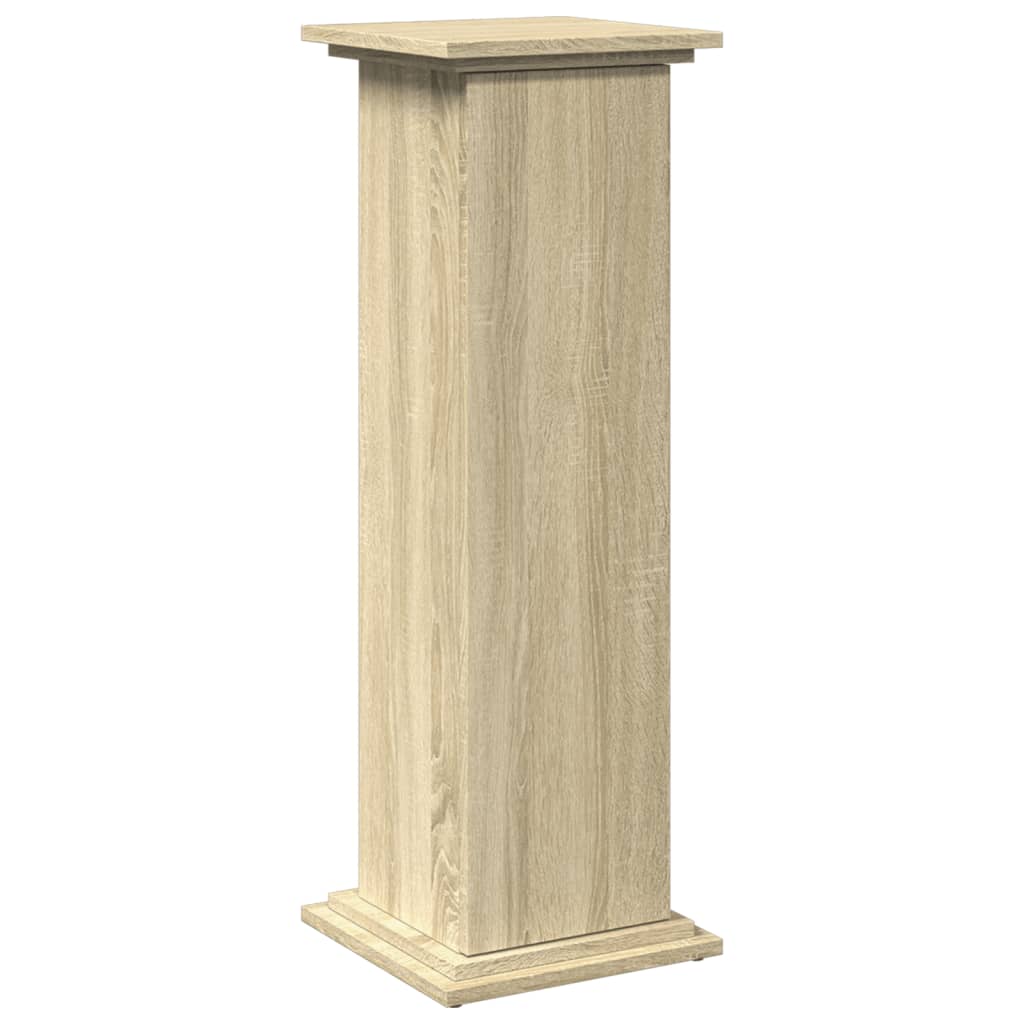 Plinthe Vidaxx avec espace de rangement 31x30x90 cm bois fini chêne sonoma