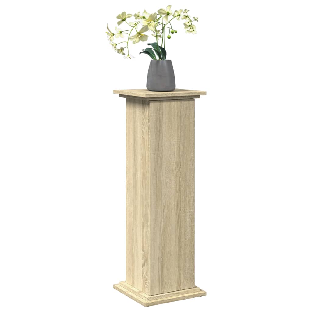 Plinthe Vidaxx avec espace de rangement 31x30x90 cm bois fini chêne sonoma
