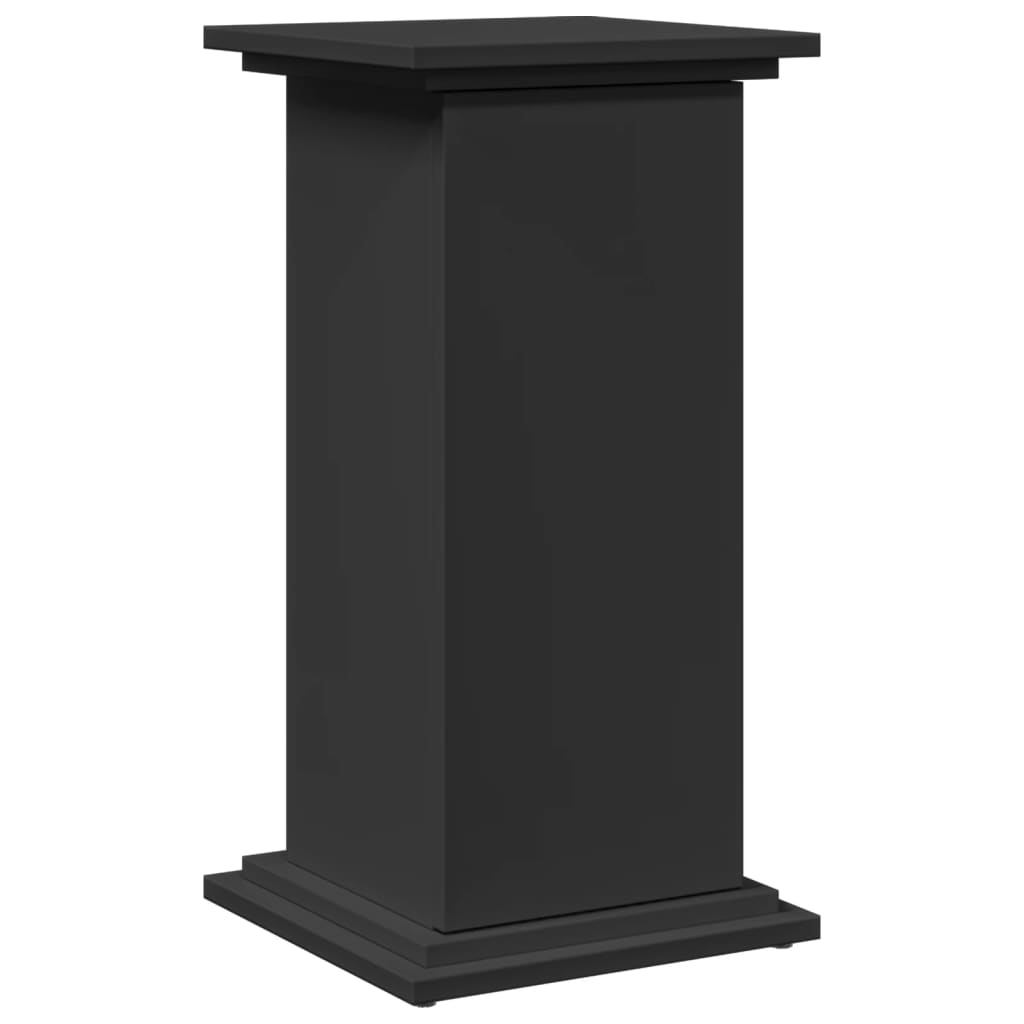 Vidaxx socle avec espace de rangement 31x30x60 cm bois fini noir