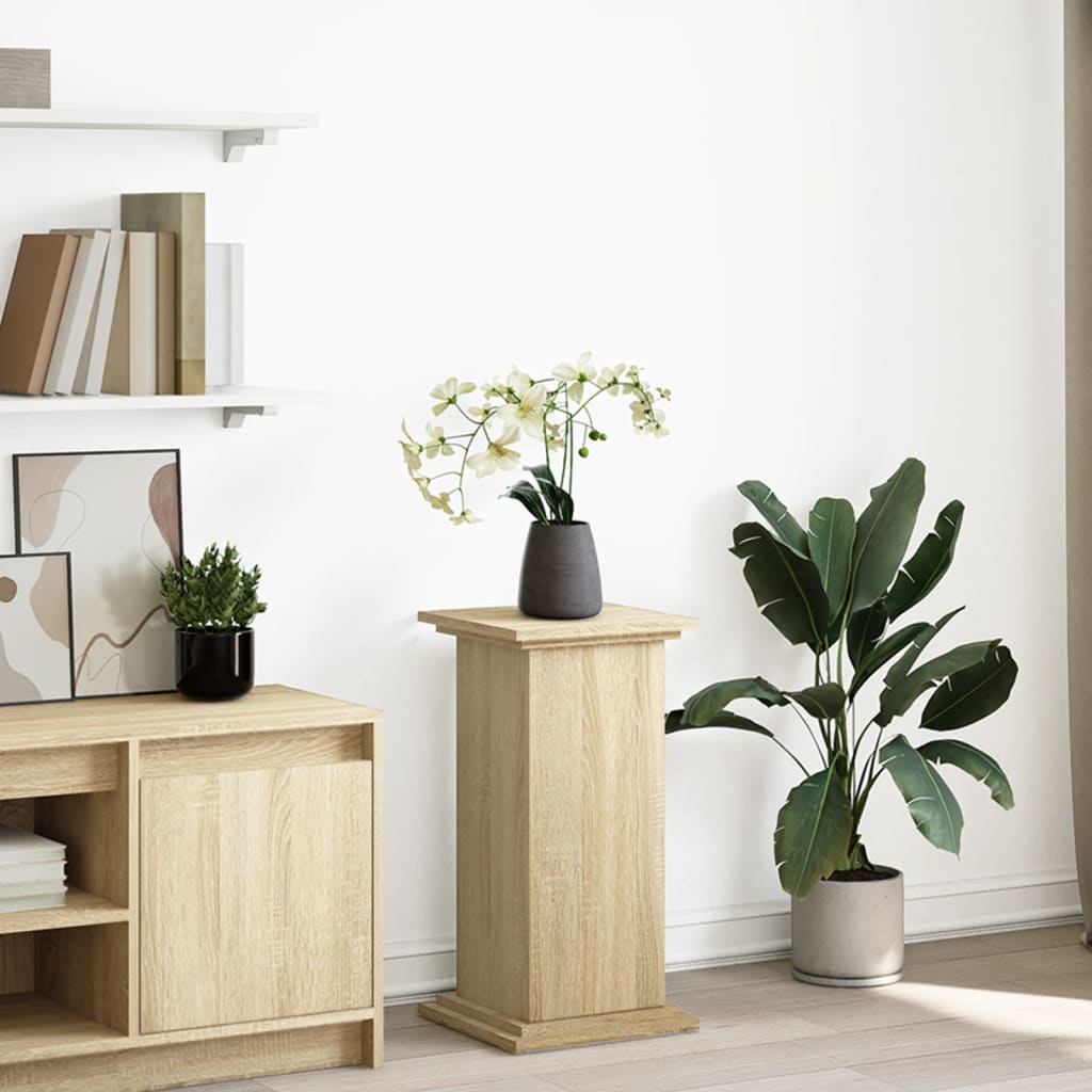 Plinthe Vidaxx avec espace de rangement 31x30x60 cm bois fini chêne sonoma