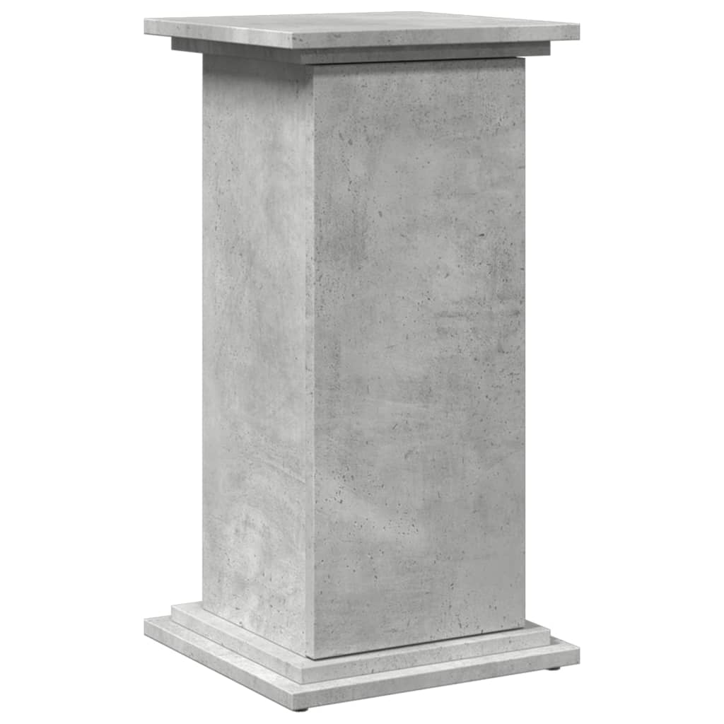 Vidaxx socle avec espace de rangement 31x30x60 cm bois d'ingénierie béton gris