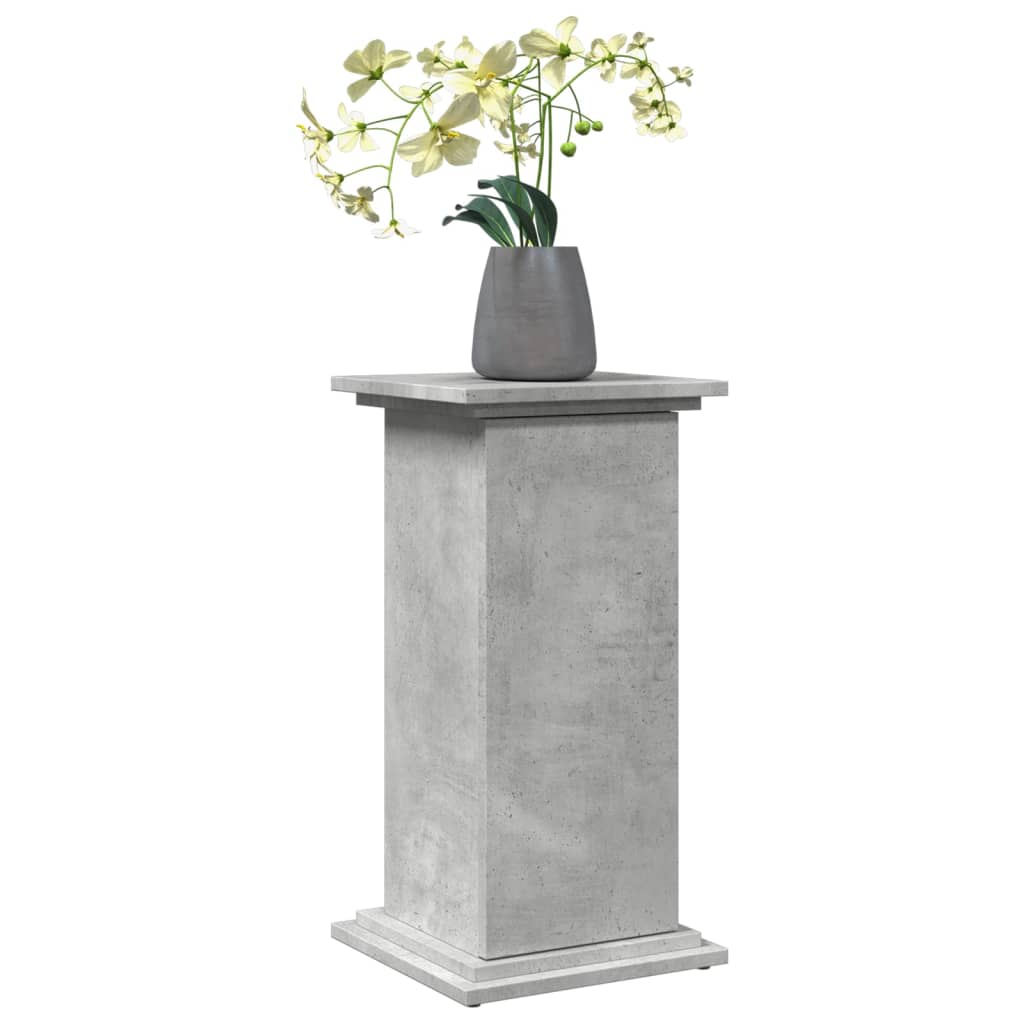 Vidaxx socle avec espace de rangement 31x30x60 cm bois d'ingénierie béton gris