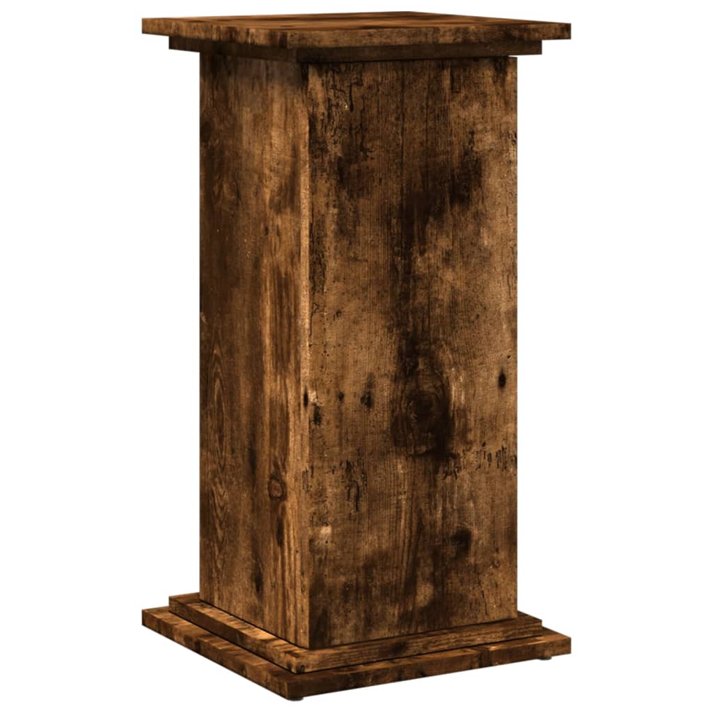 Plinthe Vidaxx avec espace de rangement 31x30x60 cm bois traité, chêne fumé