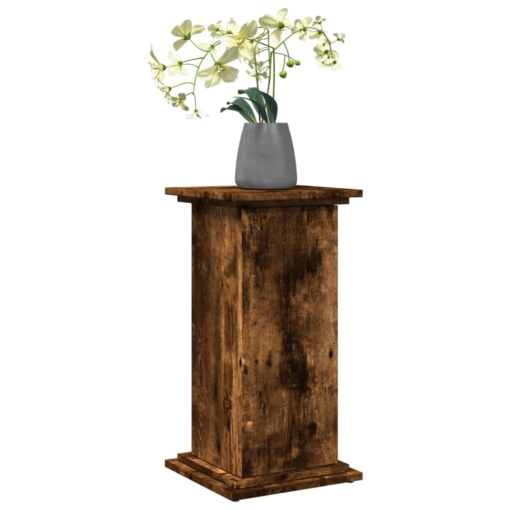Plinthe Vidaxx avec espace de rangement 31x30x60 cm bois traité, chêne fumé