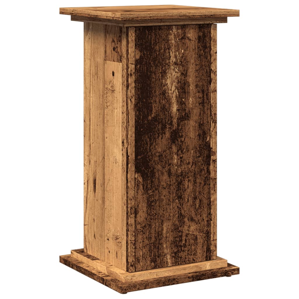 Plinthe Vidaxx avec espace de rangement 31x30x60 cm bois fini, couleur bois ancien