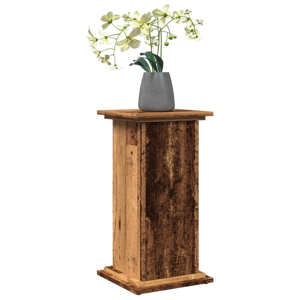 Plinthe Vidaxx avec espace de rangement 31x30x60 cm bois fini, couleur bois ancien