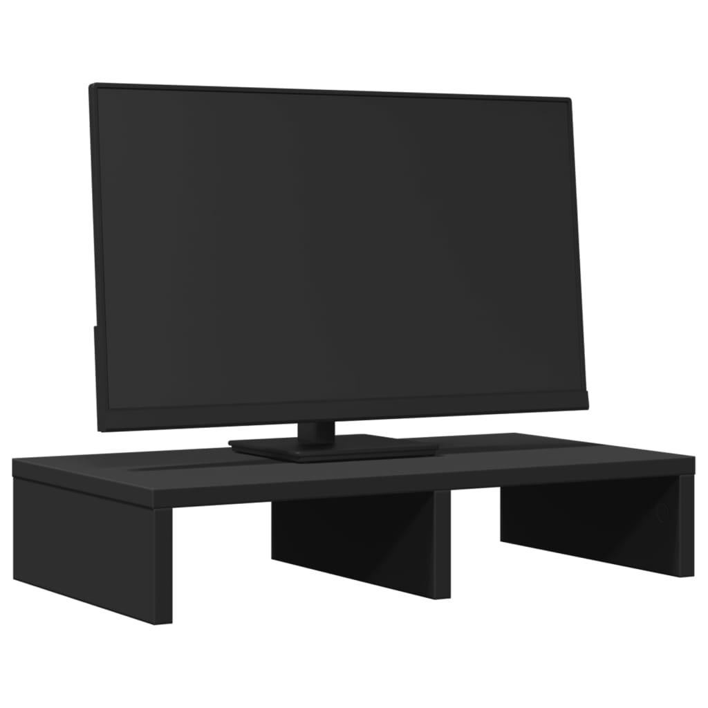 Vidaxx support pour moniteur 50x27x10 cm bois fini noir
