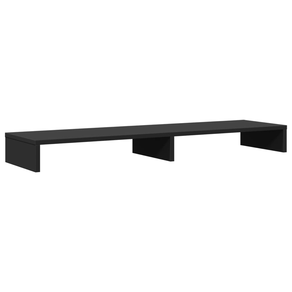 Vidaxx support pour moniteur 100x27x10 cm bois traité noir