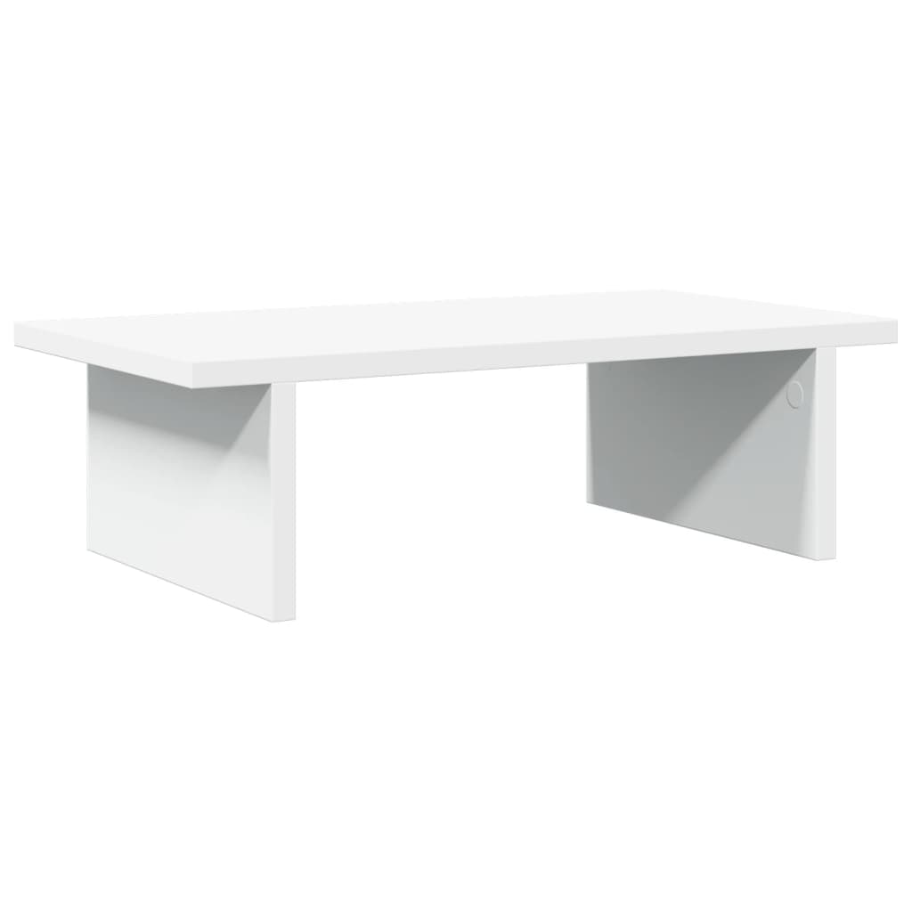 Vidaxx support pour moniteur 50x27x15 cm bois d'ingénierie blanc