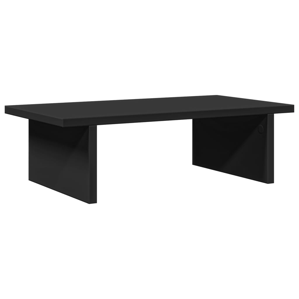 Vidaxxl support pour moniteur 50x27x15 cm bois traité noir