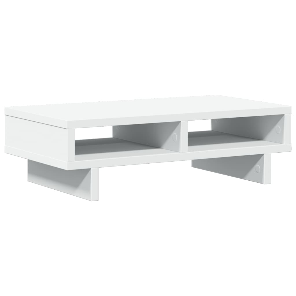 Vidaxx support pour moniteur 50x27x15 cm bois d'ingénierie blanc