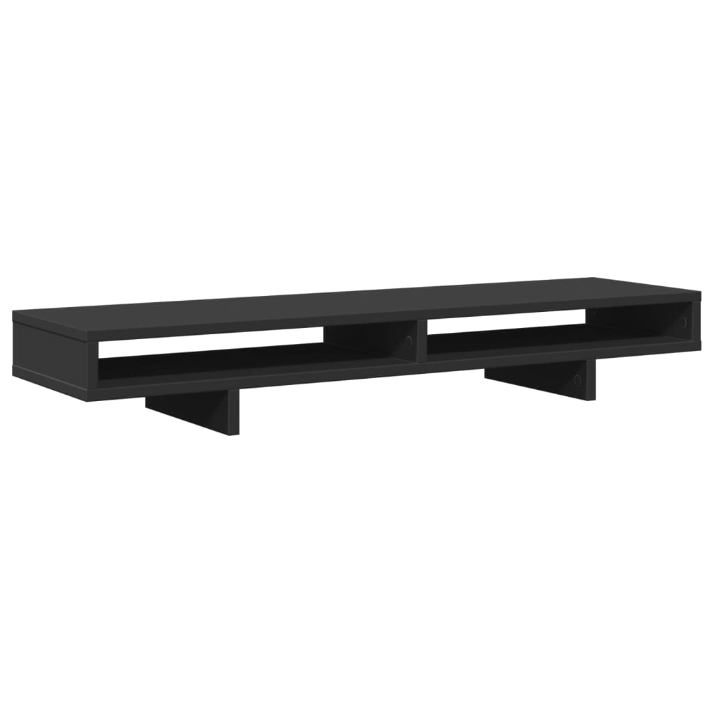 Vidaxx support pour moniteur 100x27x15 cm bois traité noir
