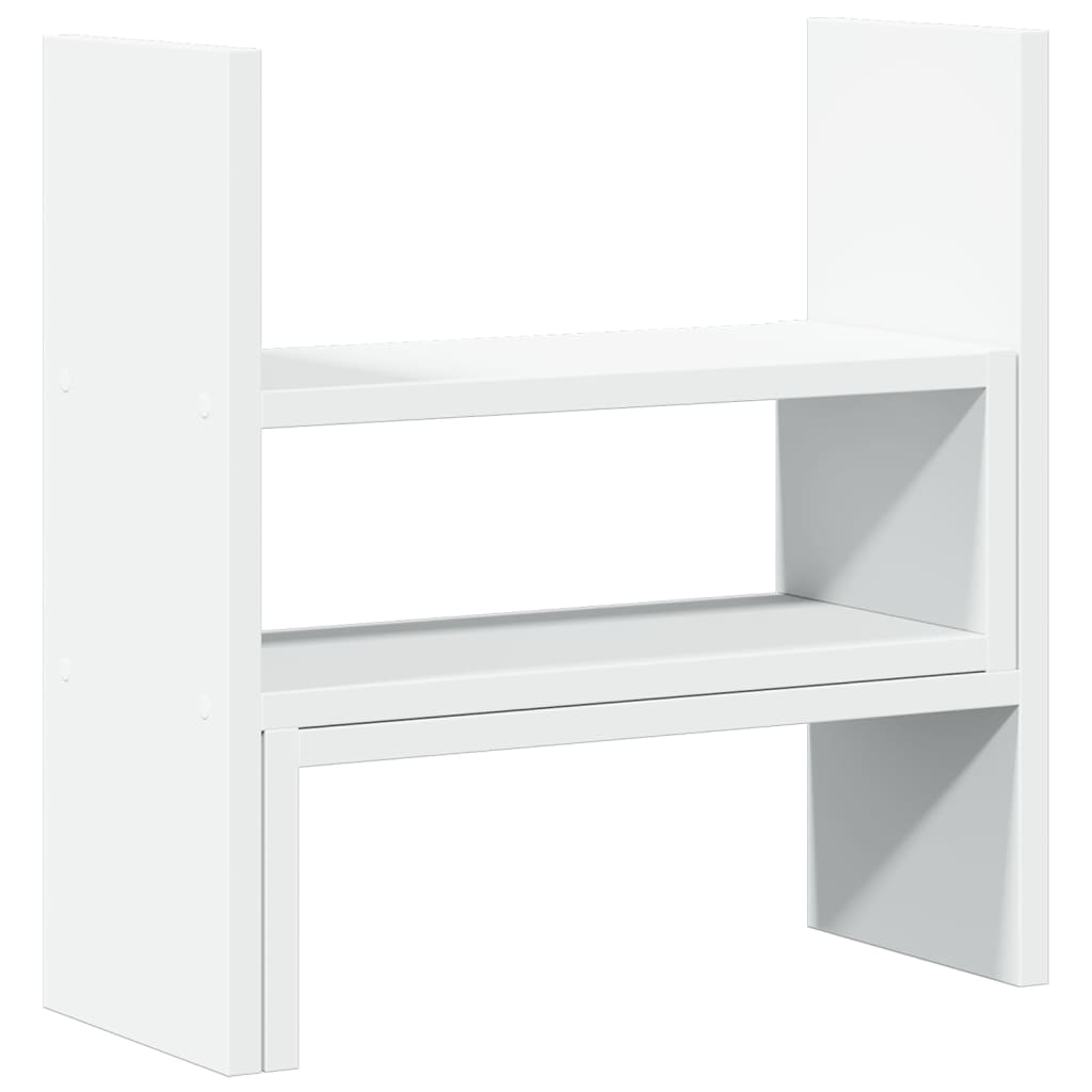 Vidaxx organisateur de bureau 40x17x41 cm bois d'ingénierie blanc