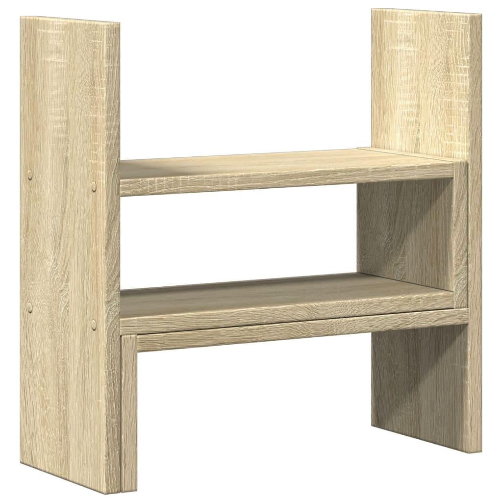 Vidaxx organiseur de bureau 40x17x41 cm en dérivé du bois couleur chêne sonoma