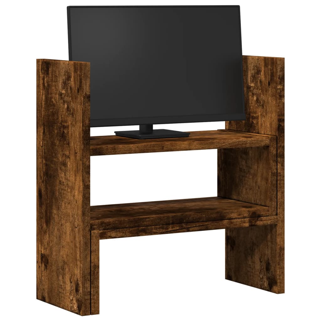 Vidaxx organisateur de bureau 40x17x41 cm bois traité, couleur chêne fumé