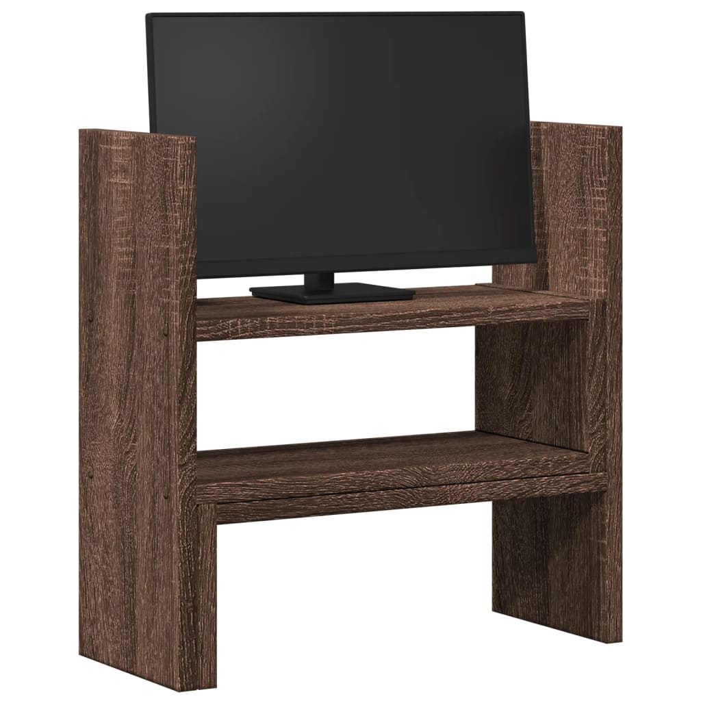 Vidaxx organisateur de bureau 40x17x41 cm bois fini chêne brun