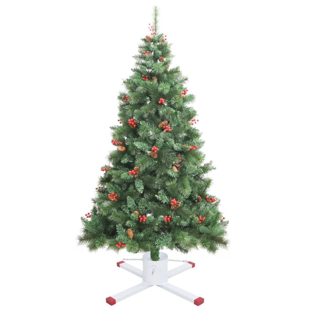 Vidaxx support pour sapin de Noël 61x61x15,5 cm blanc