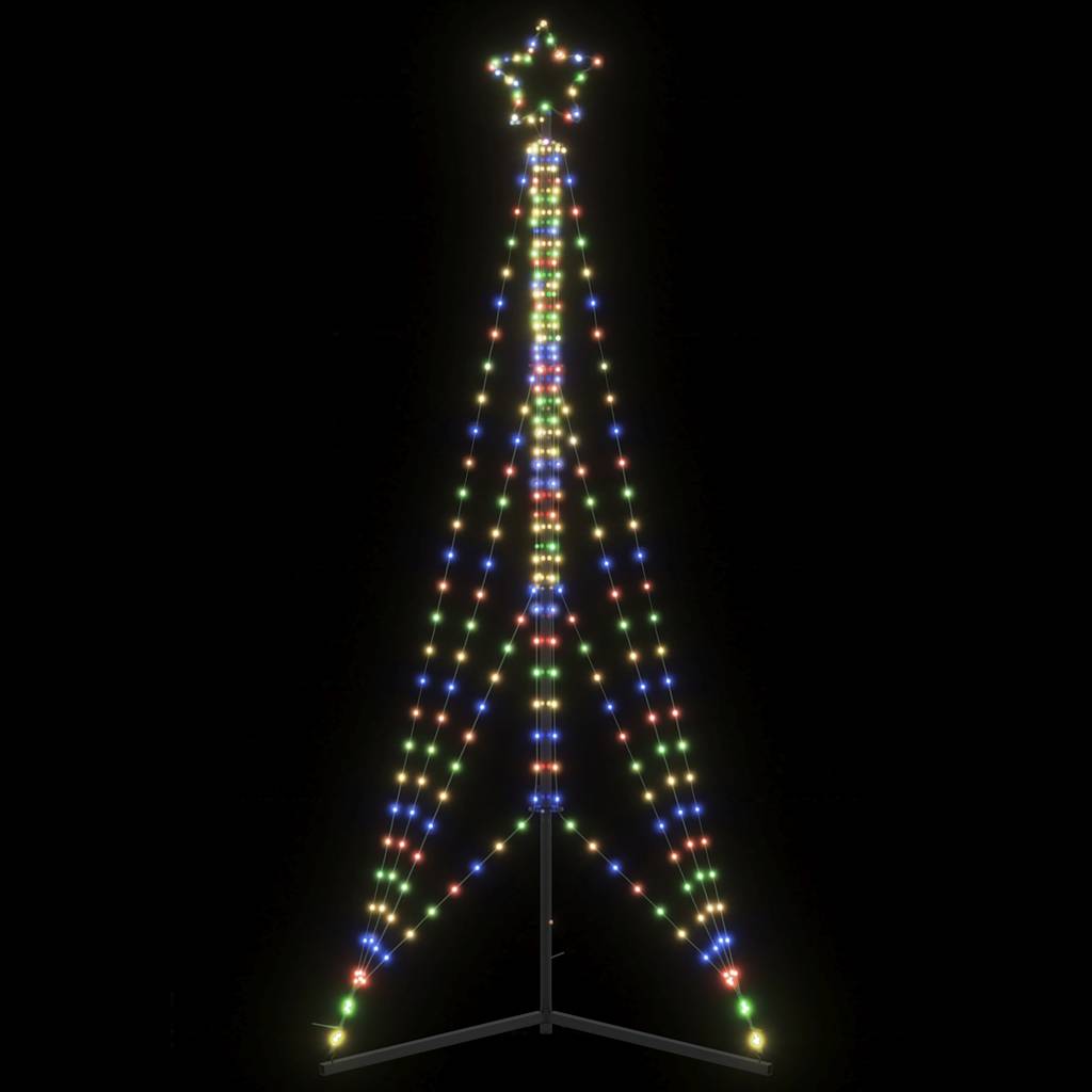 Vidaxxl Sapin de Noël LED 483 LED colorées 240 cm