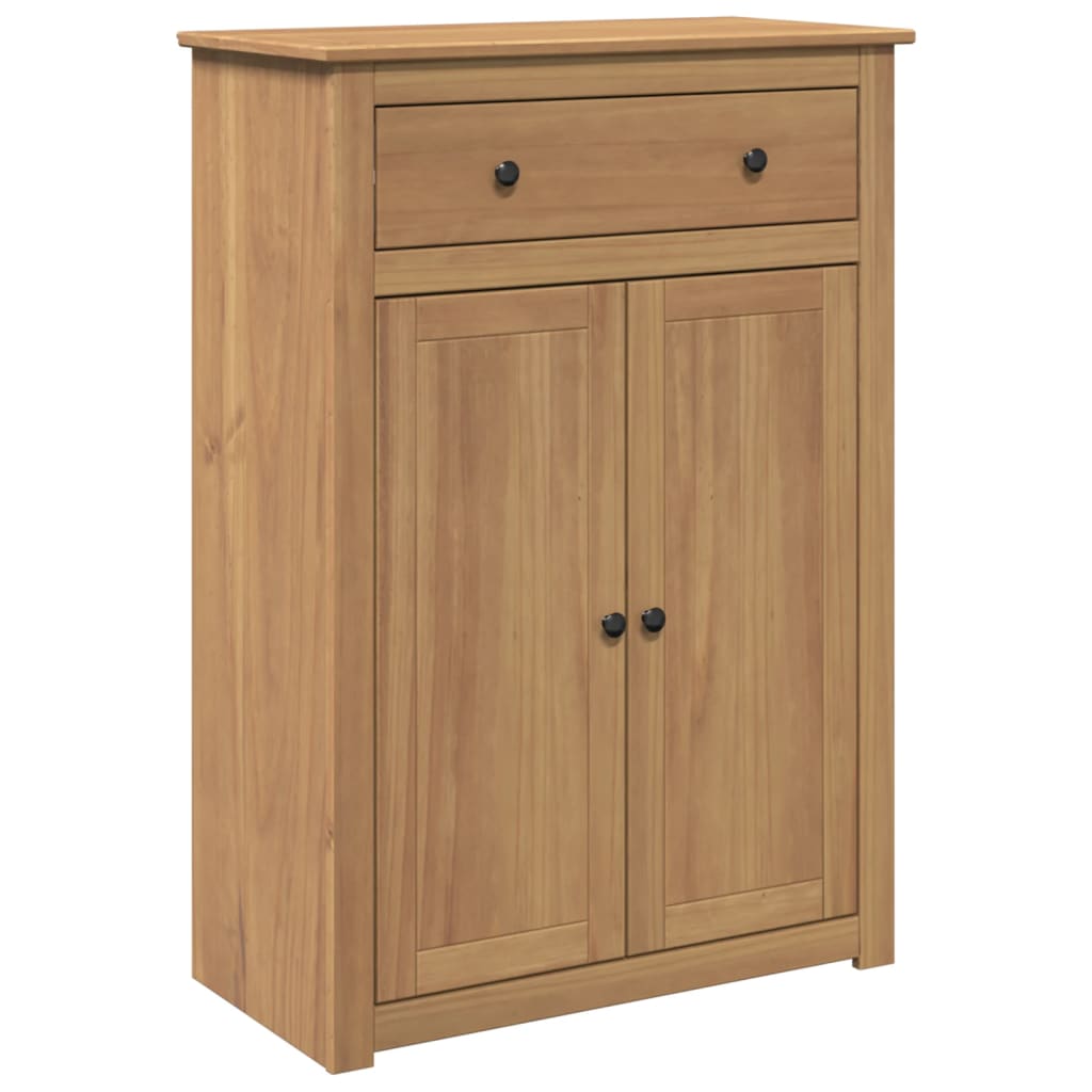 Vidaxx meuble à chaussures panama 80x40x114 cm bois de pin massif