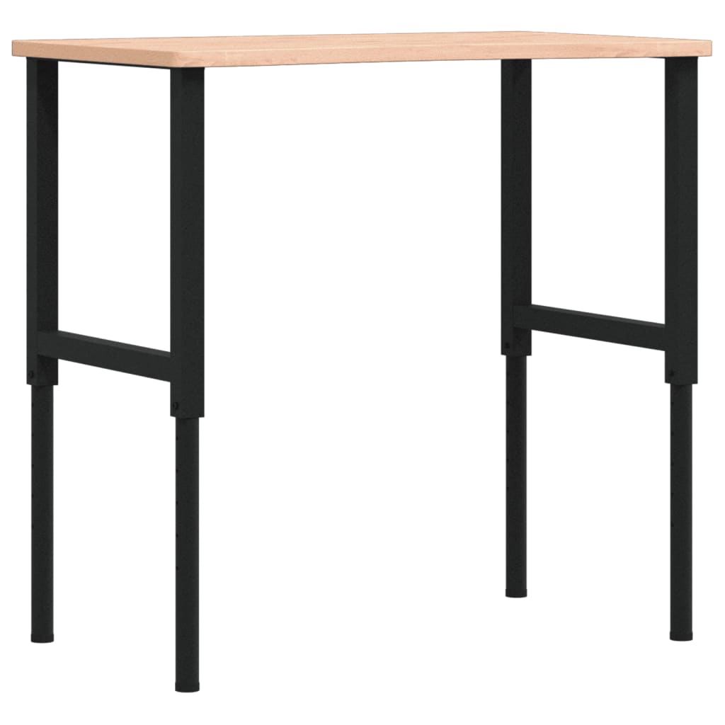 VidaXL établi 100x(55-60)x(71.5-98) cm bois de hêtre massif