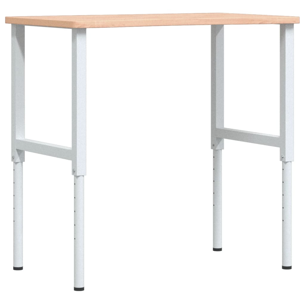 VidaXL établi 100x(55-60)x(71.5-98) cm bois de hêtre massif
